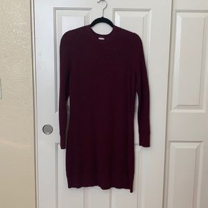 Target A New Day Size XL Burgundy Sweater Dress